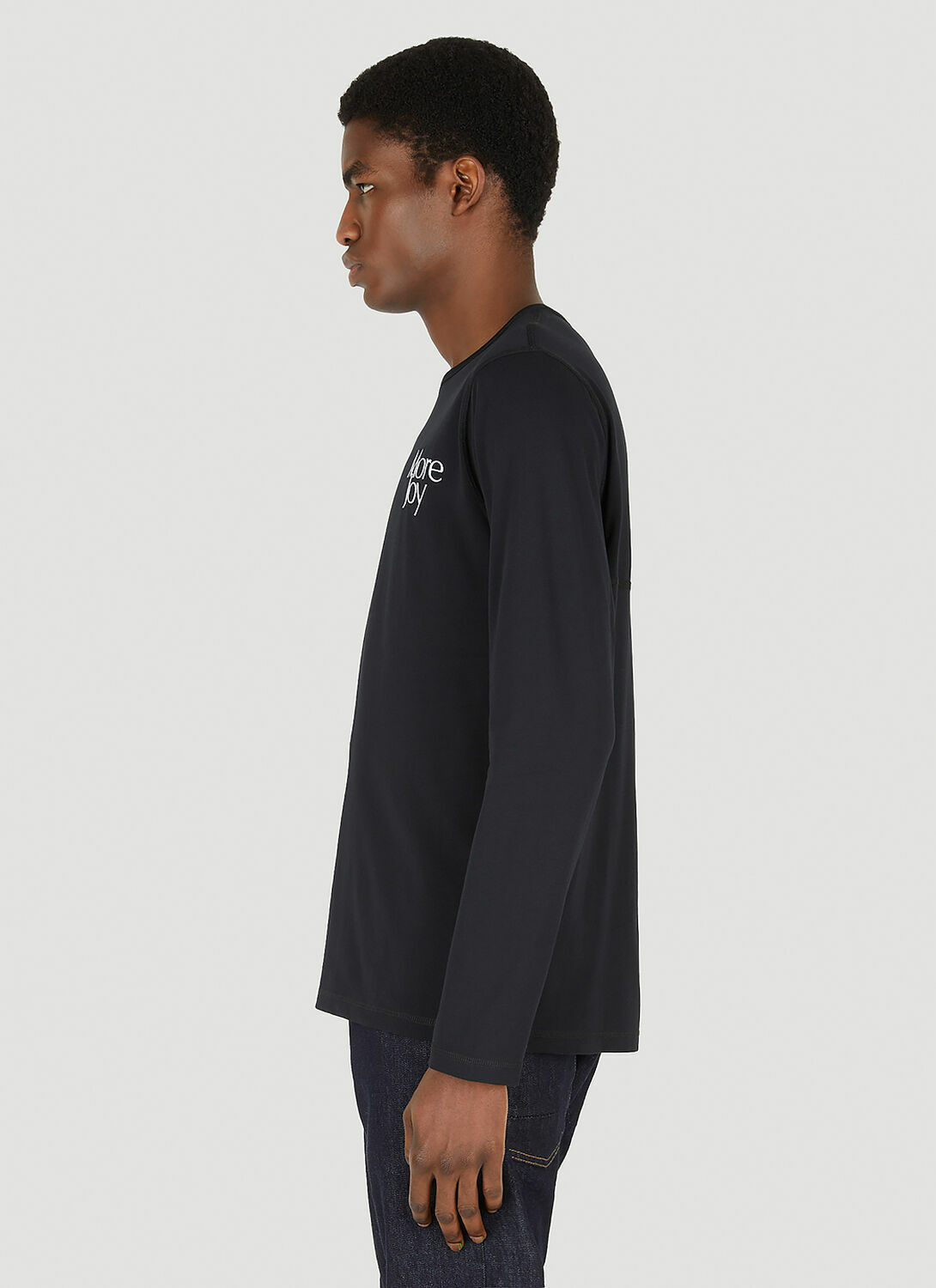 More Joy Embroidered Long Sleeve T-Shirt