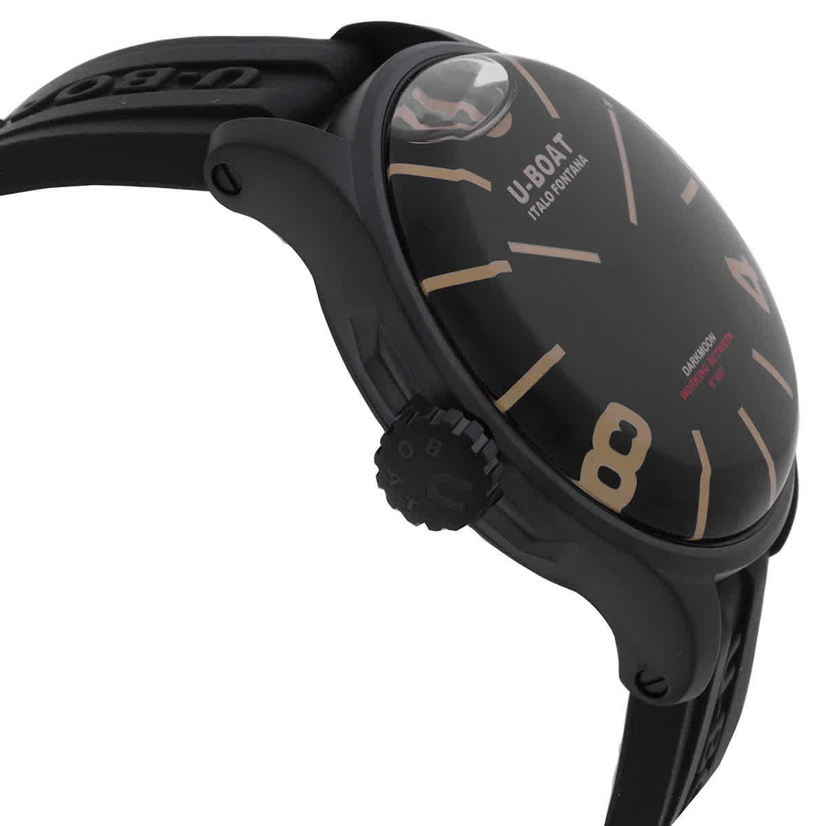 U-Boat Darkmoon Quartz Black Dial Mens Watch 8464-D