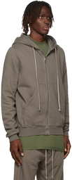 Rick Owens Drkshdw Taupe Jason Hoodie