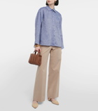 'S Max Mara Perla linen chambray shirt