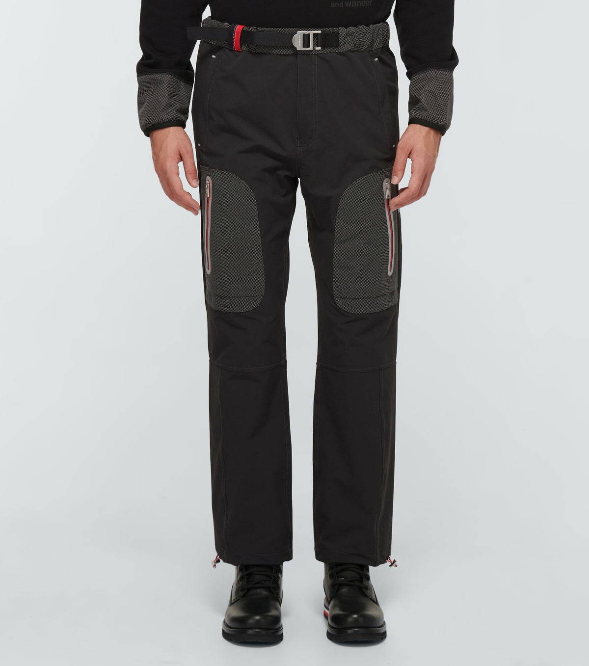 Moncler Genius - x And Wander 2 Moncler 1952 belted pants