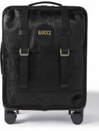 GUCCI - Off the Grid Faux Leather-Trimmed Monogrammed ECONYL Canvas Carry-On Suitcase
