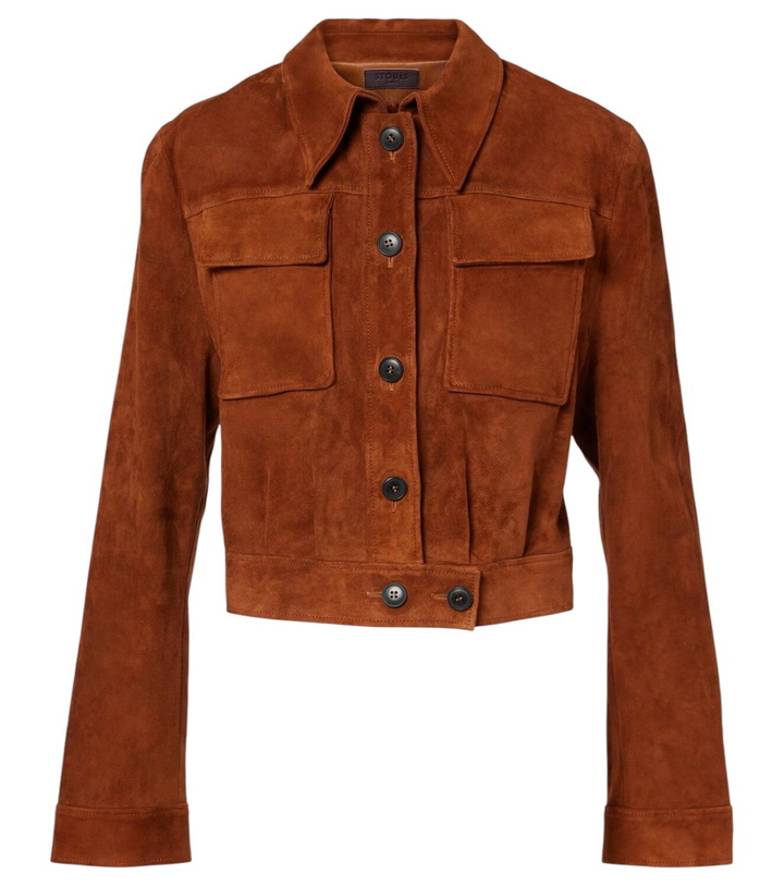 Photo: Stouls Leoncino cropped leather jacket