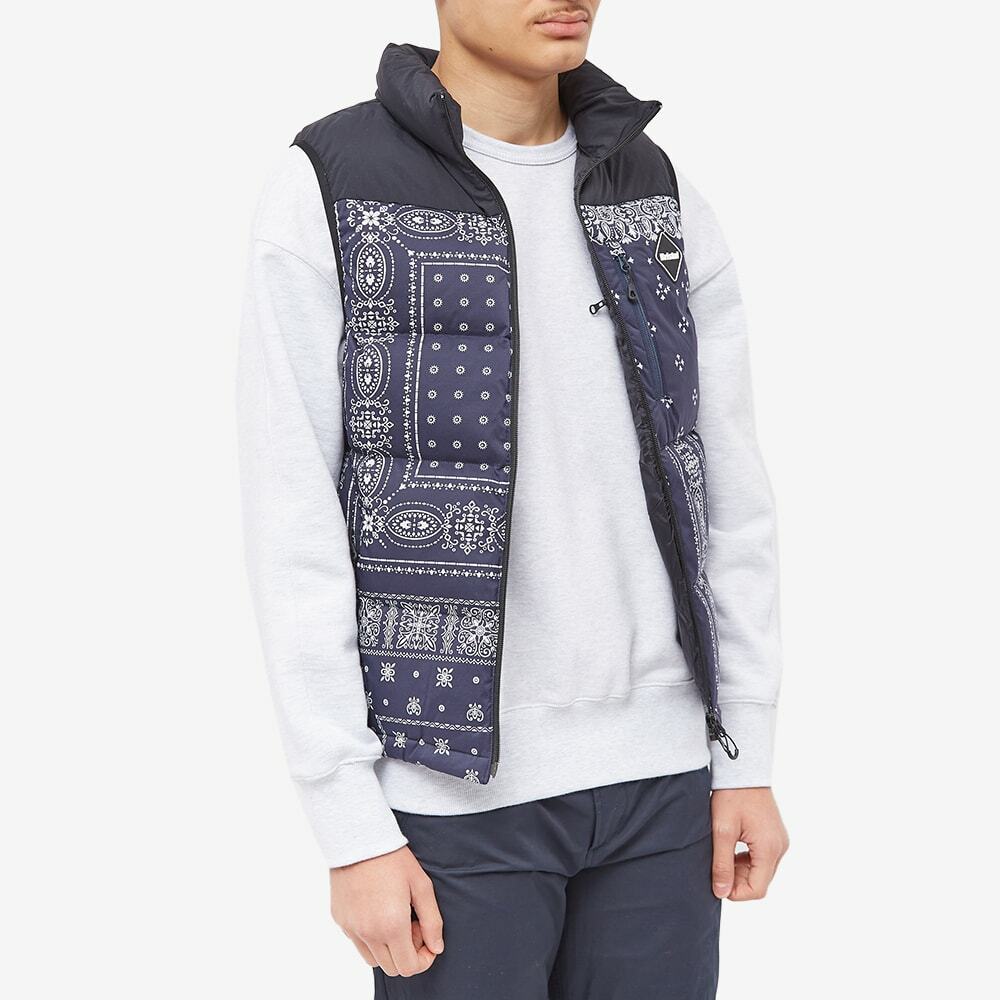 F.C. Real Bristol Men's FC Real Bristol Bandana Down Vest in Navy