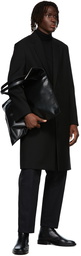 Jil Sander Black Tailored Coat