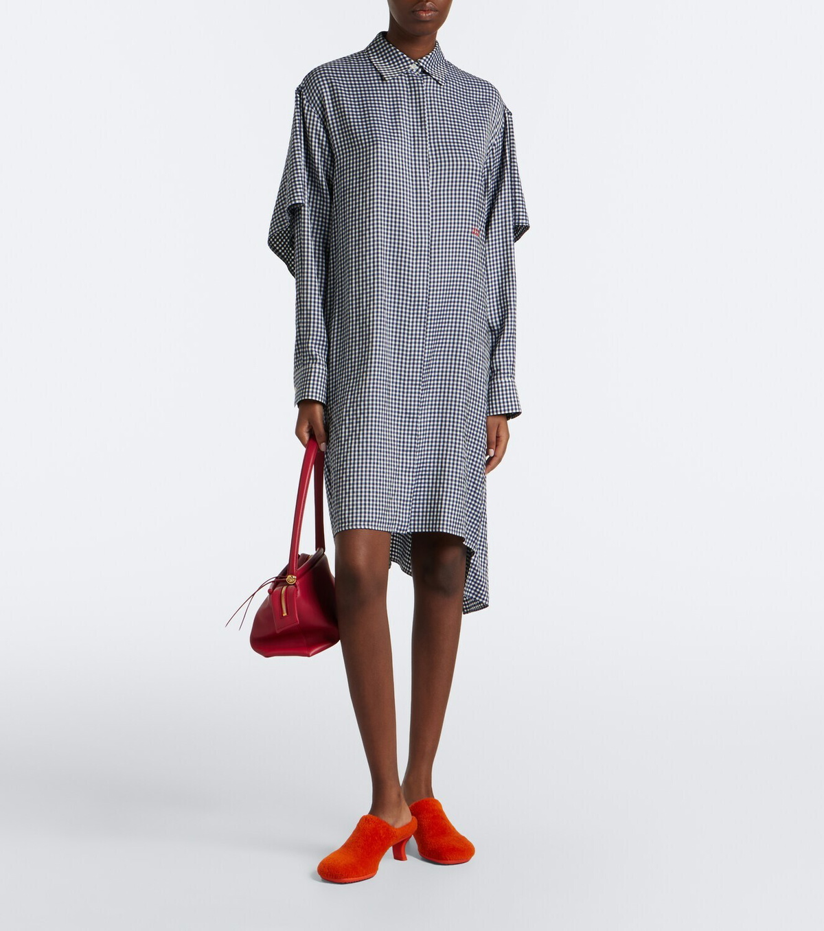 Loewe Dive shearling mules