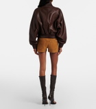 7 For All Mankind Suede shorts