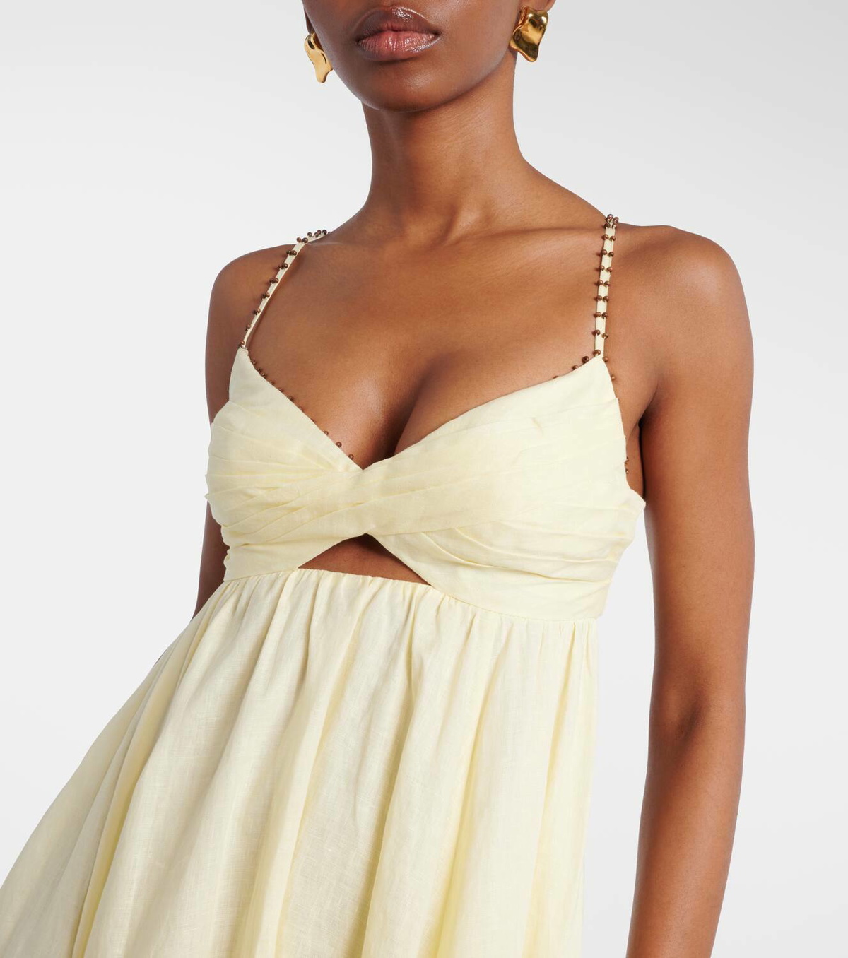 Zimmermann Rhiannon linen bustier dress Zimmermann