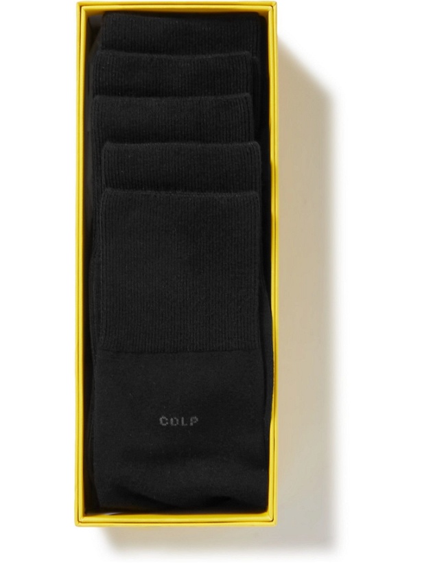Photo: CDLP - Five-Pack Bamboo-Blend Socks - Black