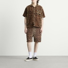Neighborhood Men's x Hippopotamus Terry Cloth Shirt in Leopard
