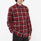 Barbour Men's Chester Tailored Check Shirt in Merlot