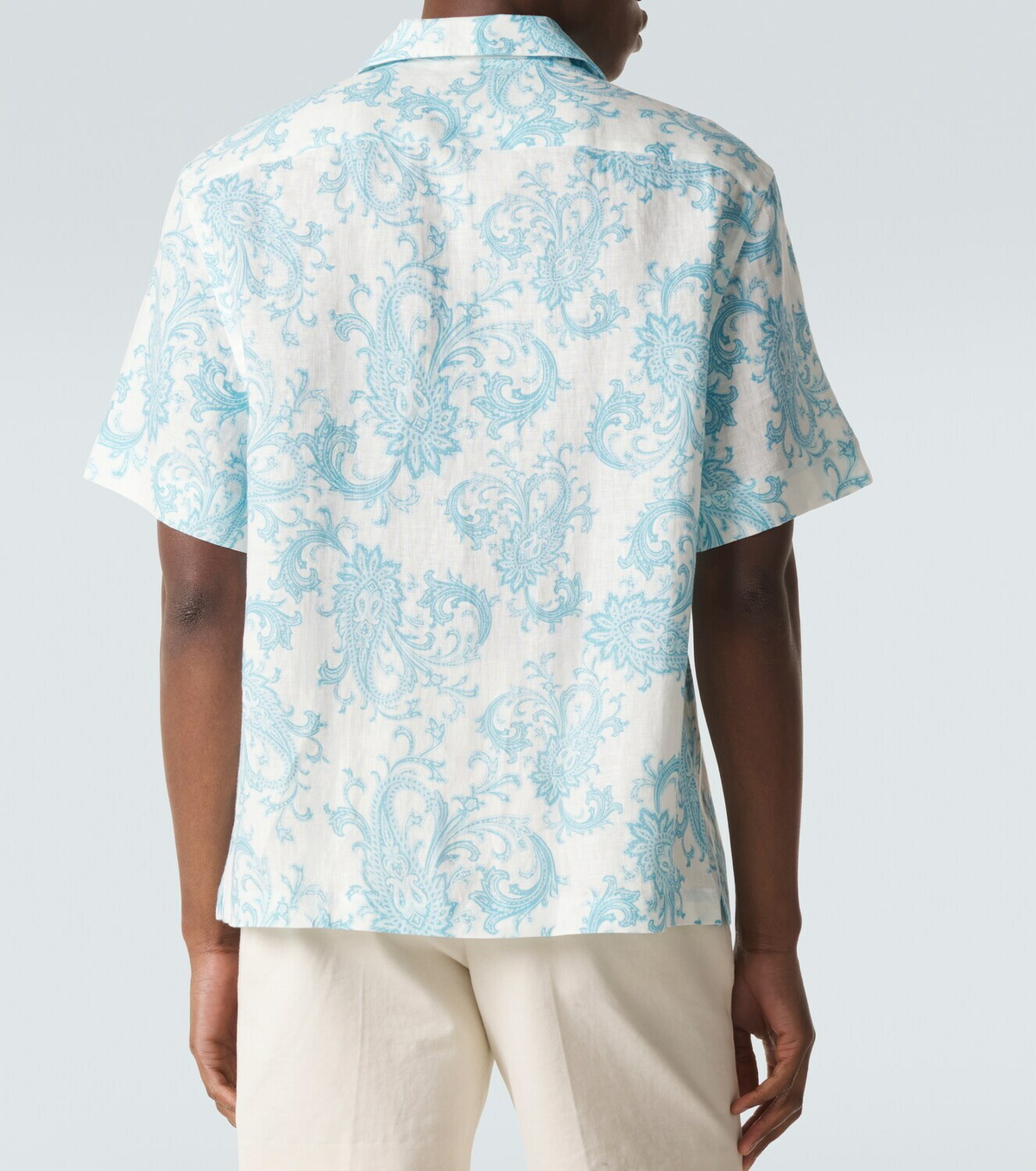 Etro Paisley linen shirt