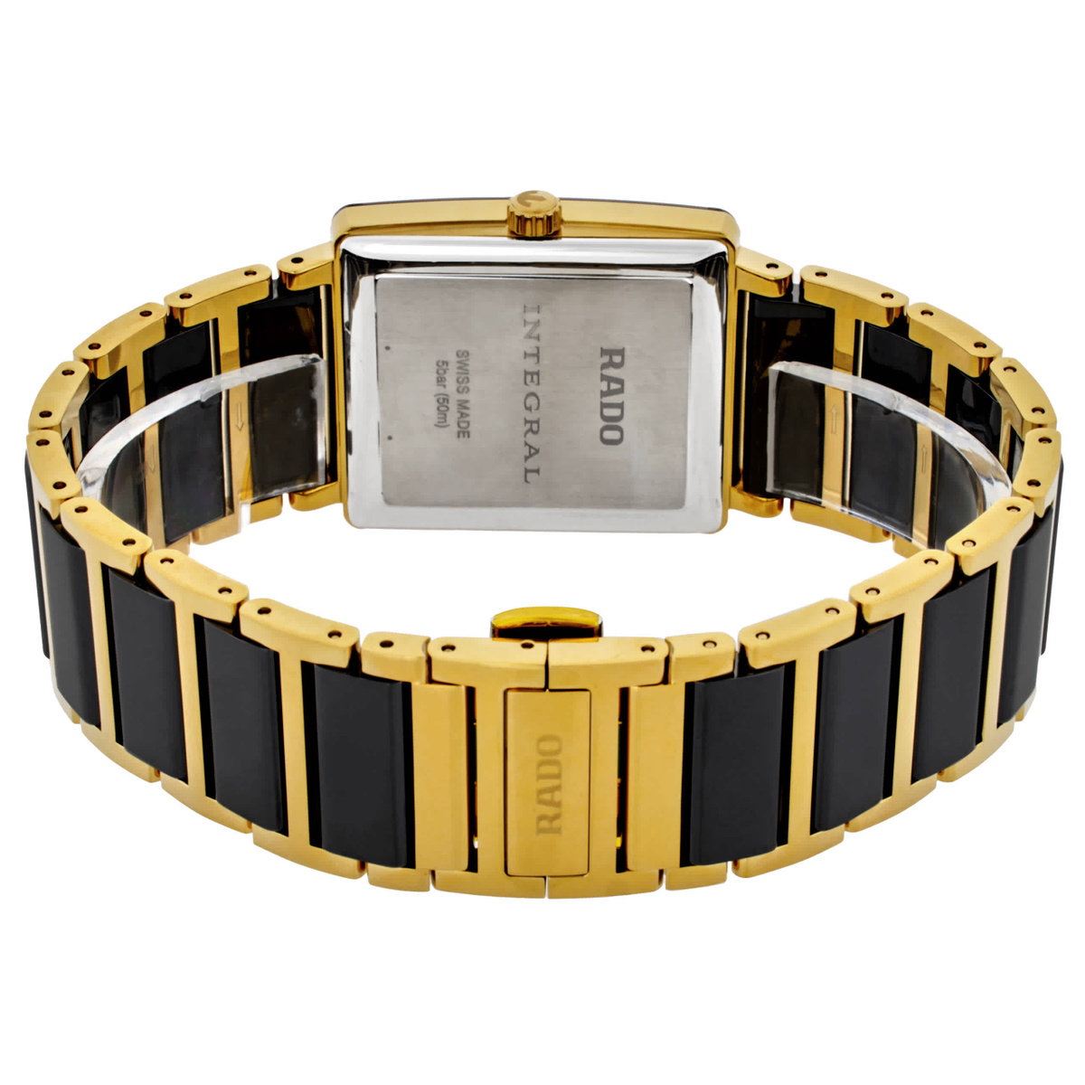 Rado Integral Quartz Diamond Black Dial Watch R20256712