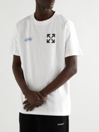 Off-White - Slim-Fit Logo-Print Cotton-Jersey T-Shirt - White