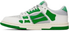 AMIRI Green & Gray Skel Top Low Sneakers