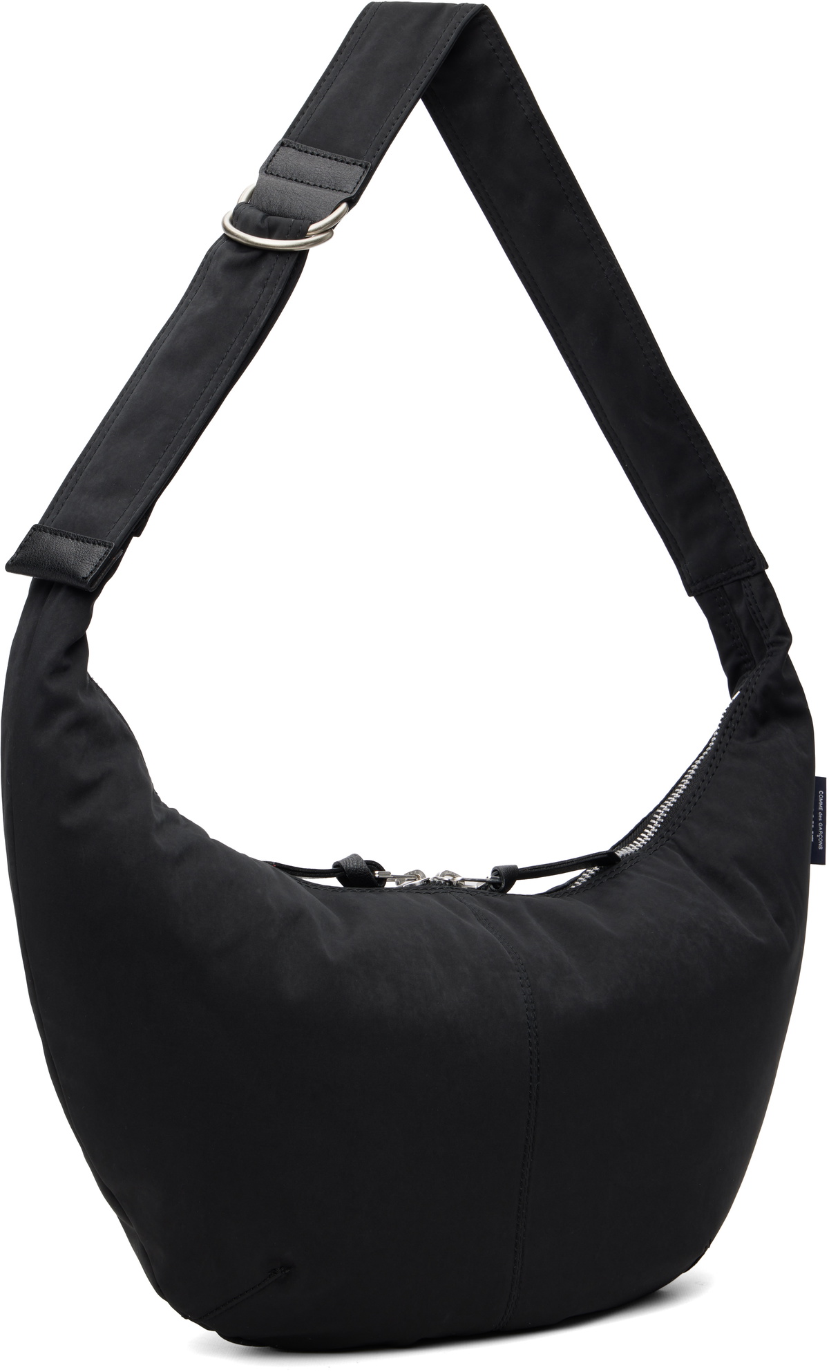Comme des Garçons Homme Black Cotton Nylon Double Tweel Bag