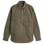 Dubbleware Men's Westford Pullover Shirt in Sea Kelp