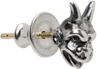 Yohji Yamamoto Silver Gargoyle Single Earring