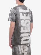 Diesel T Shirt Grey   Mens