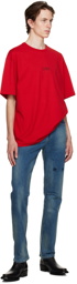 RTA Red Oversized T-Shirt