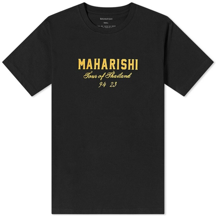 Photo: Maharishi Men's Temple Naga T-Shirt in Black