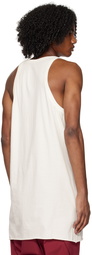 Rick Owens Off-White Fog Tank Top