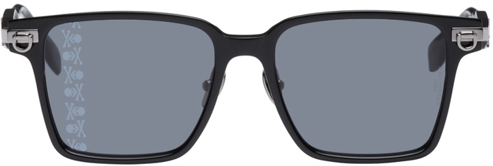 Photo: mastermind JAPAN Black Limited Edition Square Sunglasses