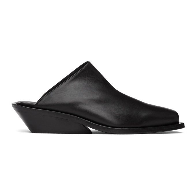 Photo: Ann Demeulemeester Black Crust Loafers