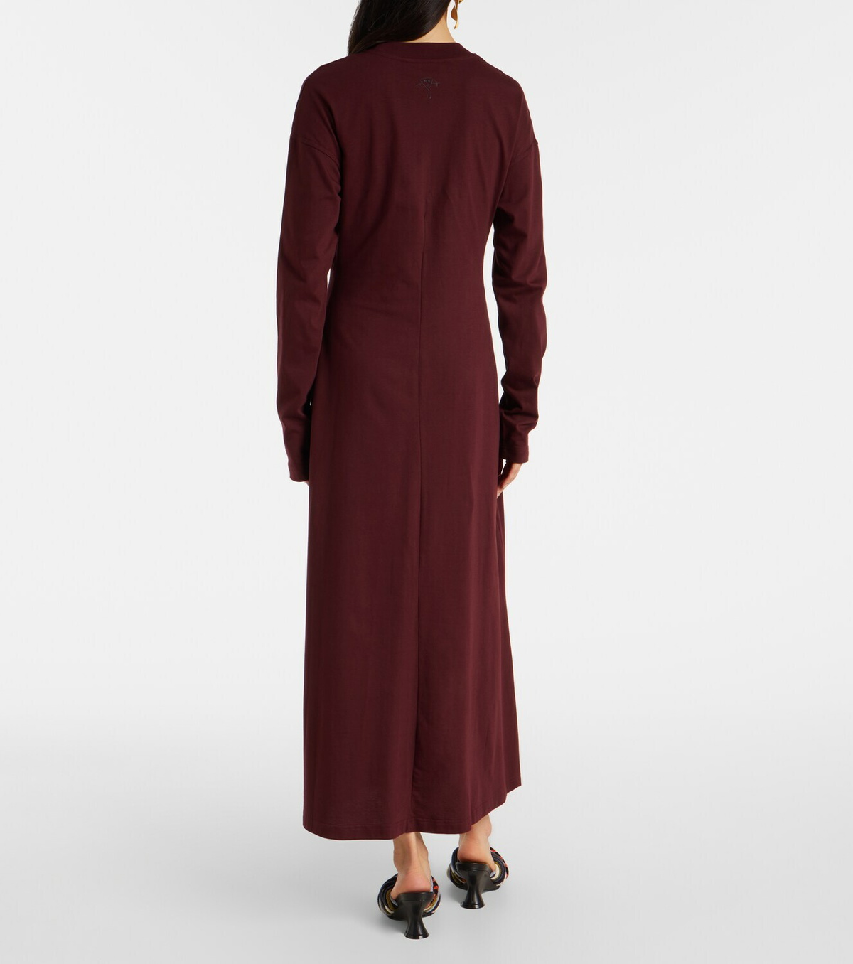 Plan C Cotton midi dress