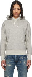 RRL Gray Fleece Hoodie