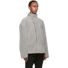 Han Kjobenhavn Grey Track Fleece Jacket