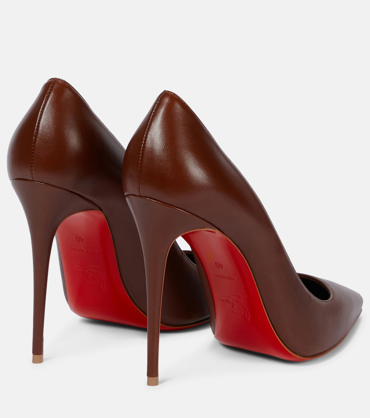 Christian Louboutin Kate 100 leather pumps Christian Louboutin