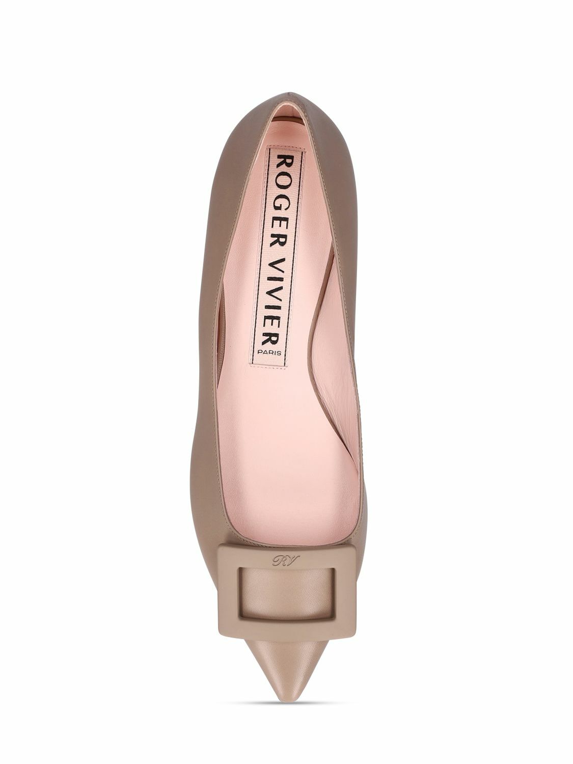 ROGER VIVIER - 10mm Gommettine Leather Ballerinas