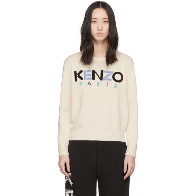 Kenzo Off-White Paris Sweater Kenzo
