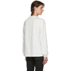 424 White Logo Long Sleeve T-Shirt