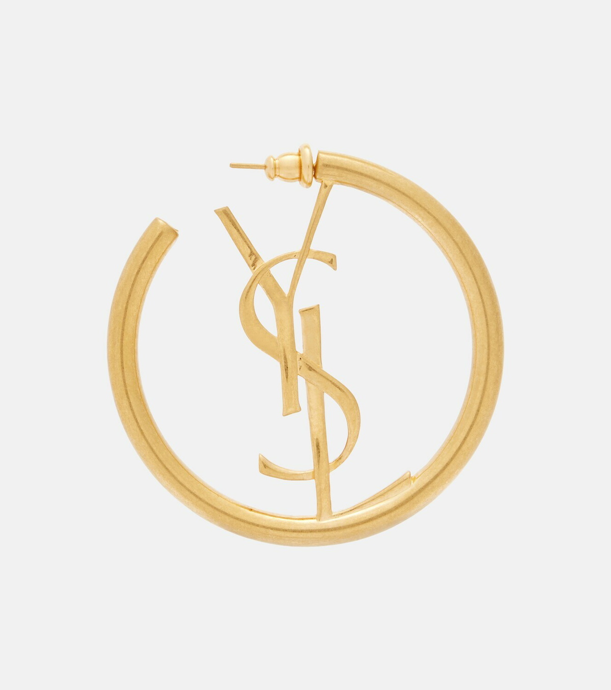 Saint Laurent Cassandre hoop earrings