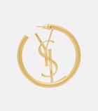 Saint Laurent Cassandre hoop earrings