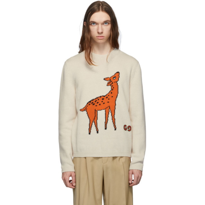 Photo: Gucci Beige Bambi Sweater