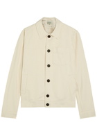 Oliver Spencer Buffalo Denim Jacket Ecru