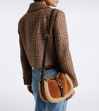 Etro Pony Small shearling top-handle bag