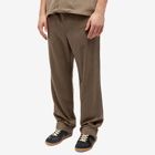 Auralee Men's Superlight Wool Easy Pants in Top Brown