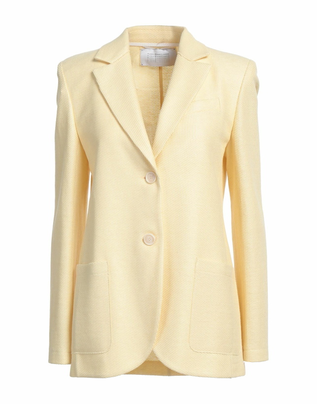 Photo: Harris Wharf London Womens Blazer in Yellow