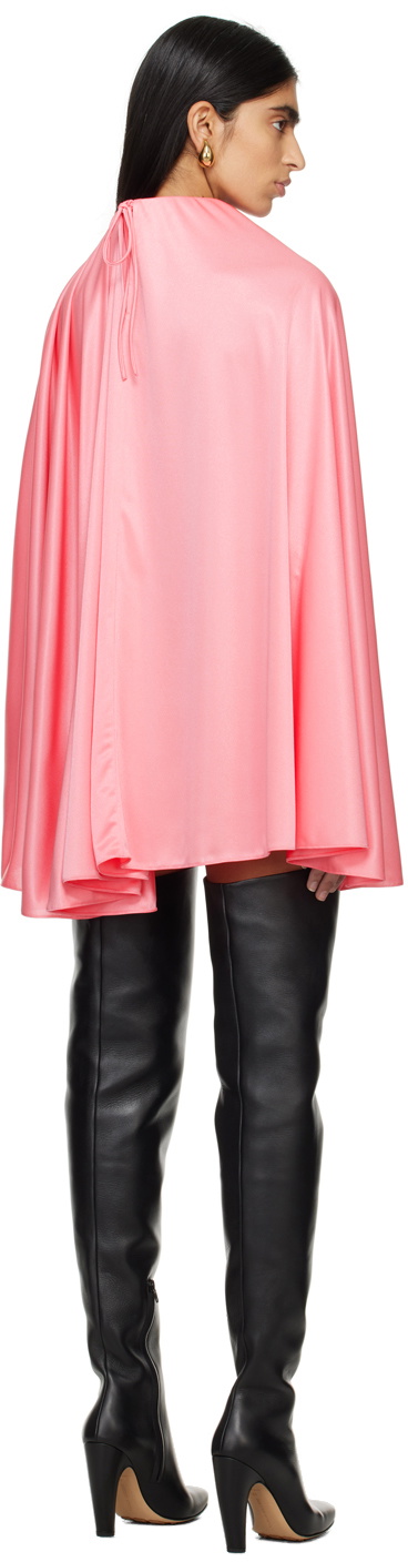 Marie Adam-Leenaerdt Pink Cape Blouse