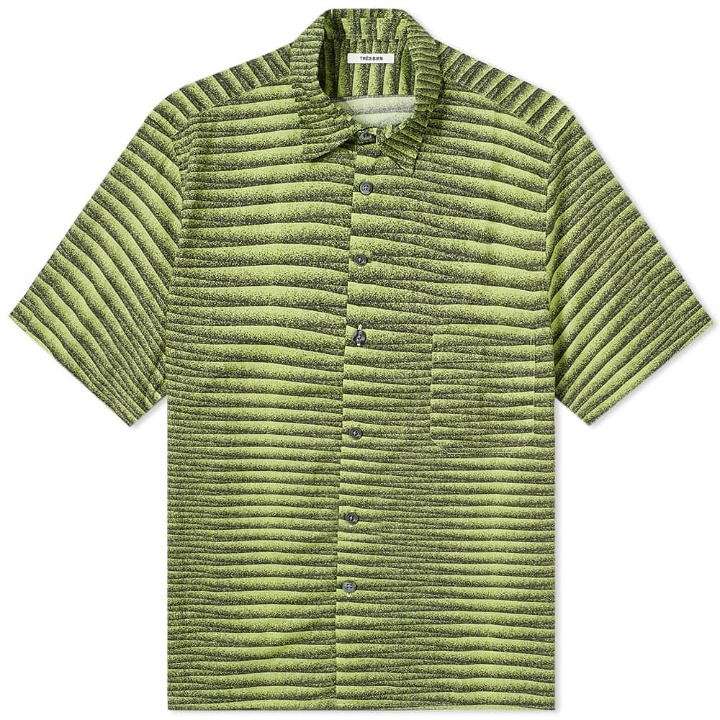 Photo: Très Bien Short Sleeve Tiger Stripe Shirt
