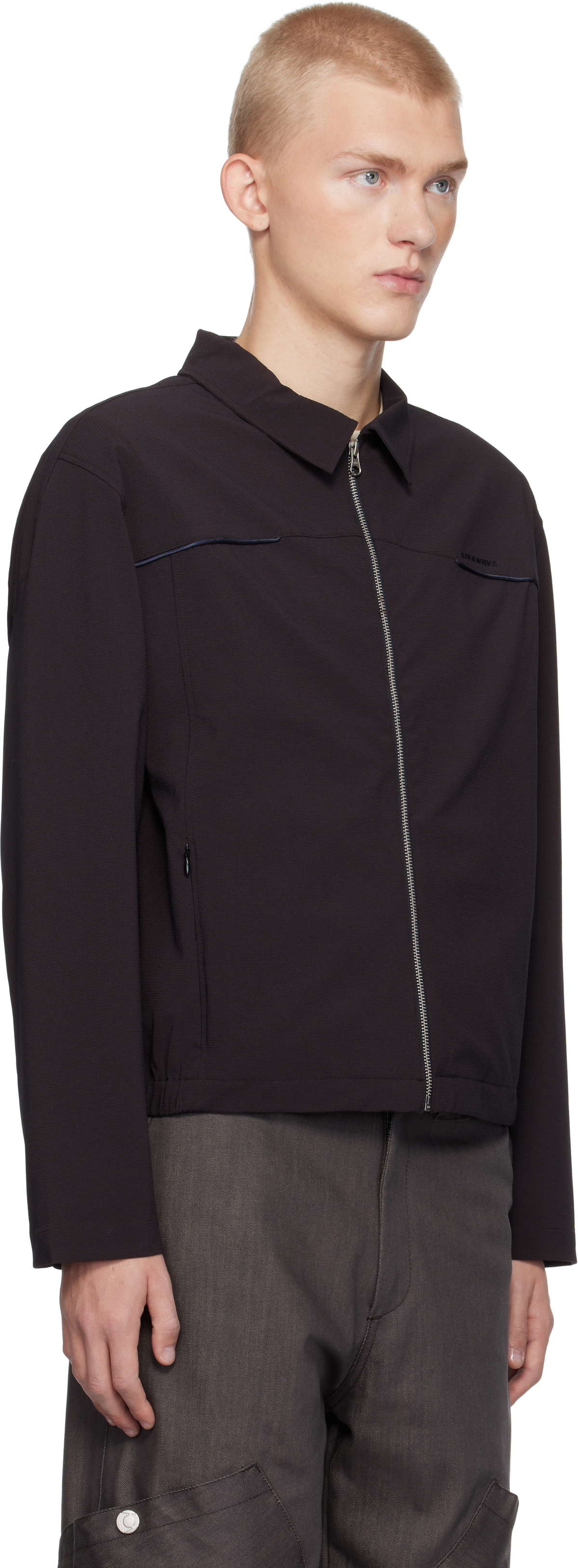 AFFXWRKS Purple Lit Blouson Jacket AFFXWRKS