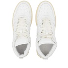Rhude Men's Rhecess Hi-Top Sneakers in White