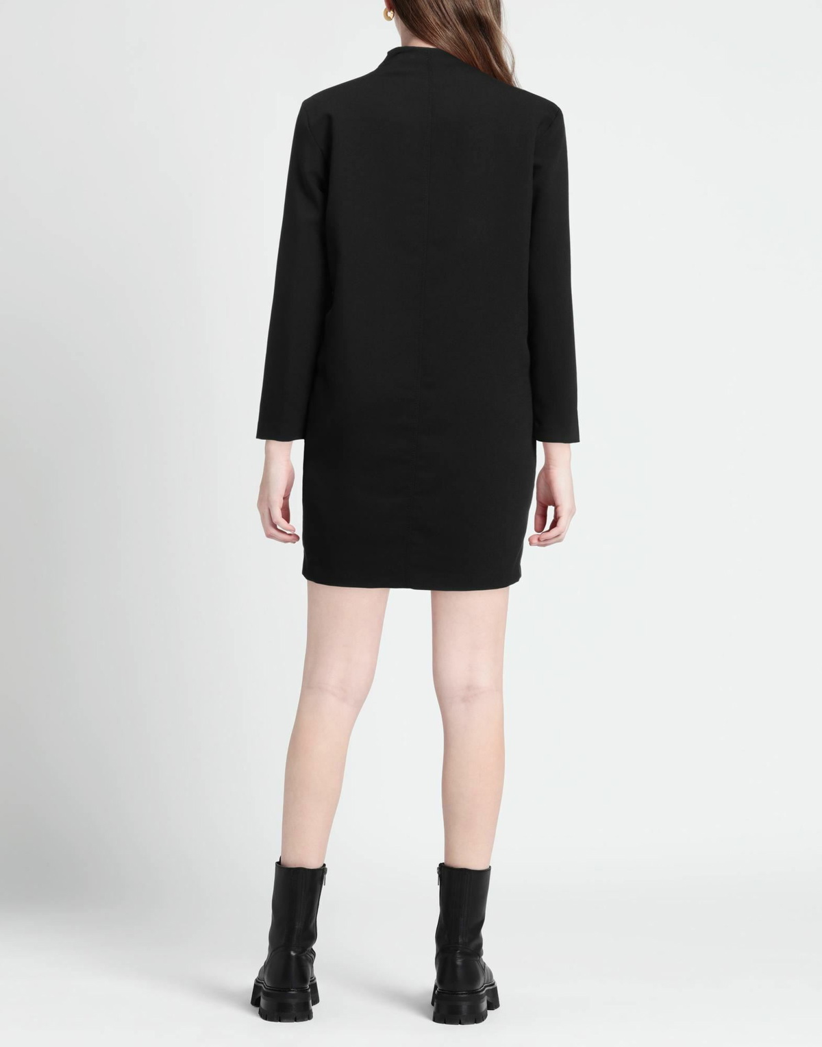 Manila Grace Womens Mini dress in Black
