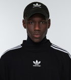 Balenciaga - x Adidas logo cotton baseball cap