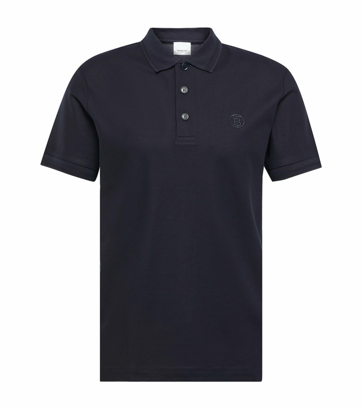 Photo: Burberry - Cotton piqué polo shirt