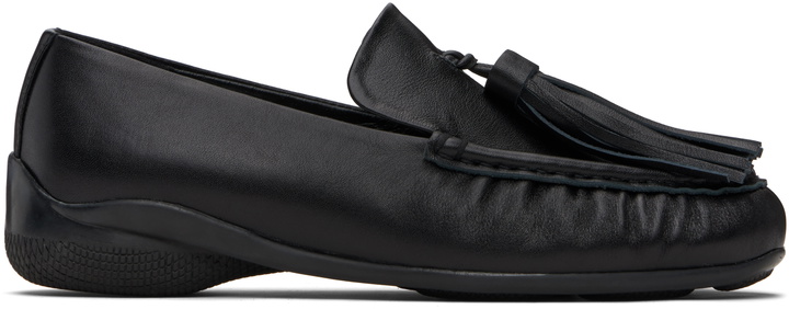 Photo: OPEN YY Black Tassel Loafers
